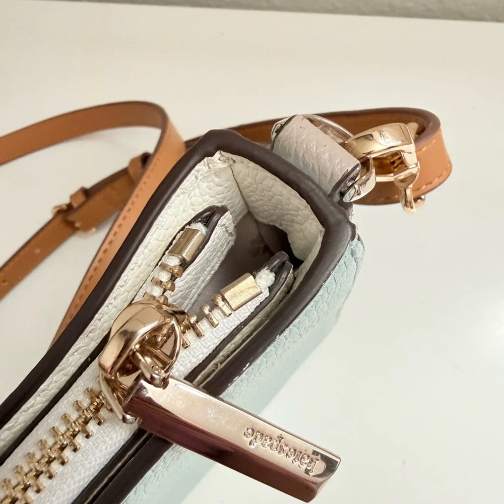 Kate Spade Blush and Ivory Crossbody Bag